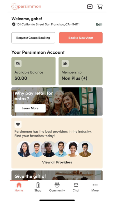 Persimmon.life Screenshot
