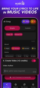 3B Music AI Song Generator screenshot