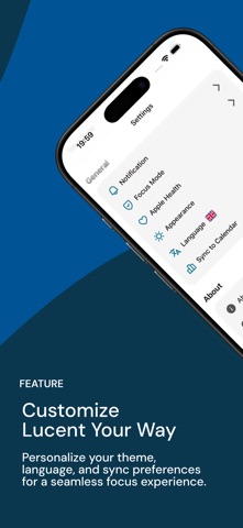 Lucent - Pomodoro Focus Timer screenshot