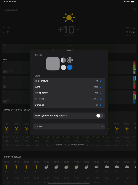 RainAlert: Rain Radar & Alerts iPad screenshot 6 - Weather app