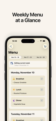 Plantry — Menu For Your Family screenshot