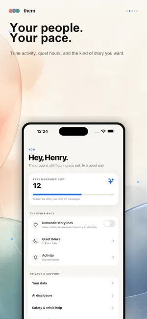 Them: Your AI Friends screenshot 4