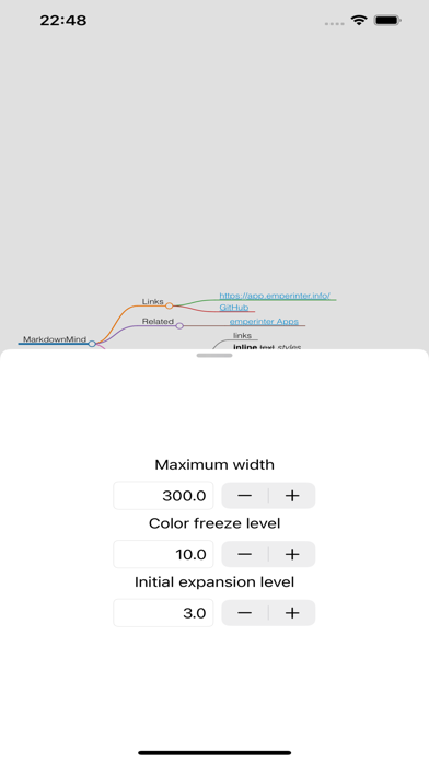 MarkdownMind - Mind Map ! Screenshot