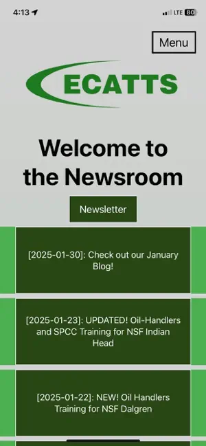 ECATTS screenshot 2