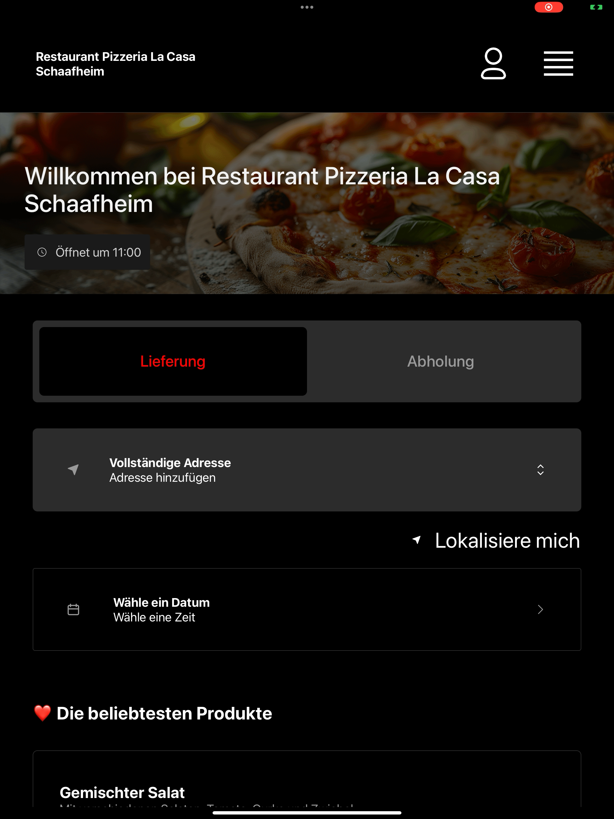 Restaurant Pizzeria La Casa Sc screenshot 10