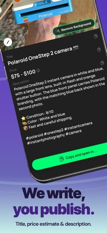 Listed AI - Listing Generator 截图 2