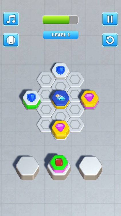 Hexa Sort & Merge: Puzzle Game