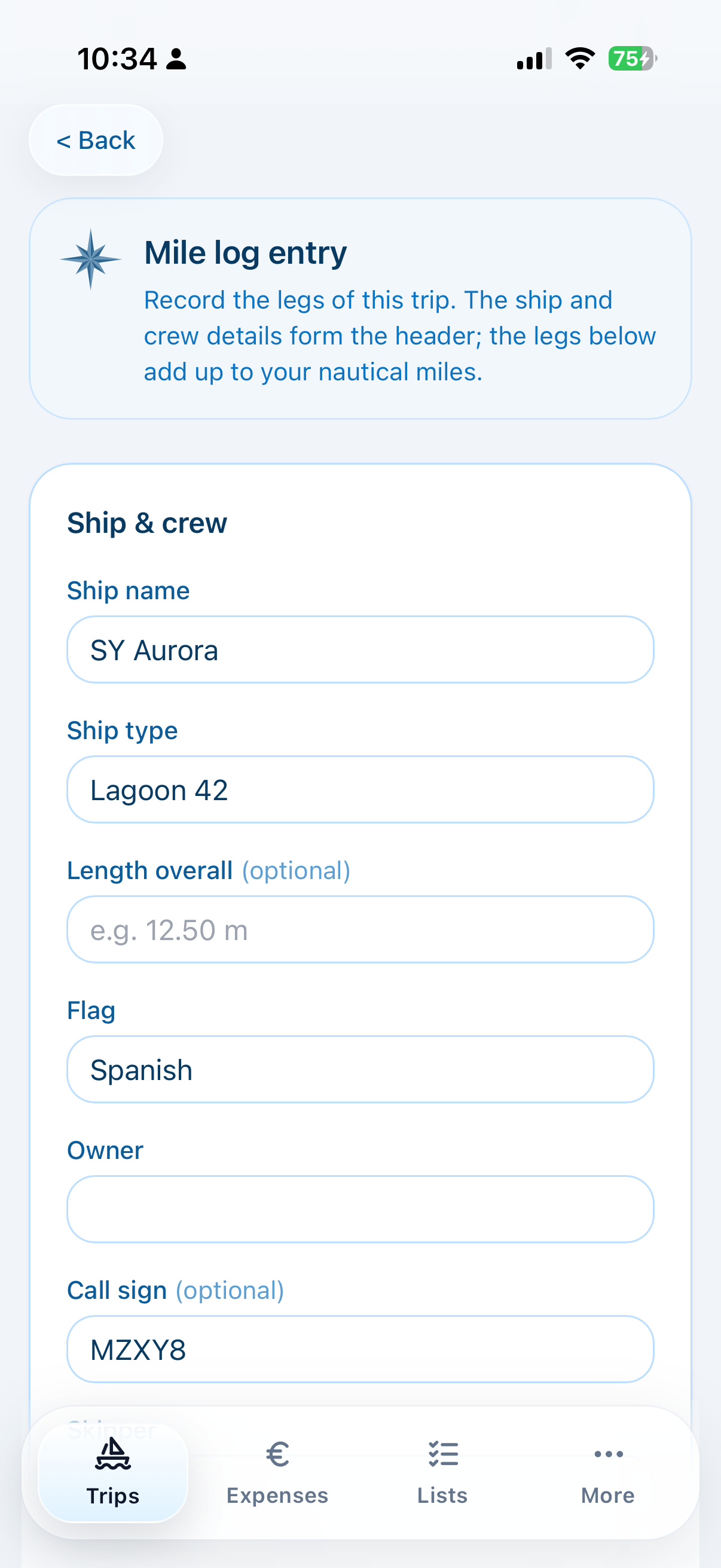 plan2sail screenshot 6