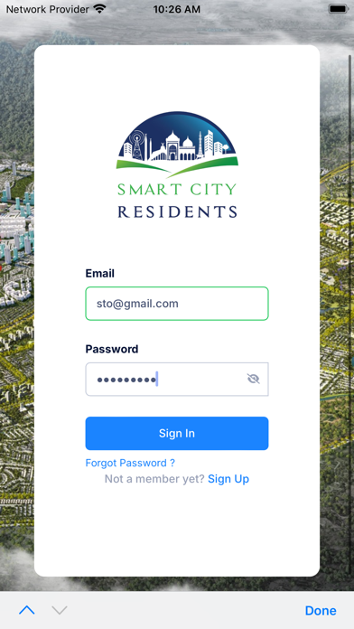 Smart City Portal Screenshot