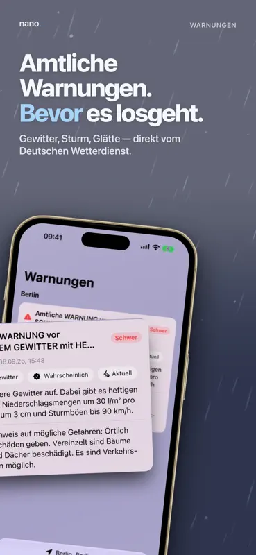 nano - Wetter für Deutschland screenshot 3 of 7