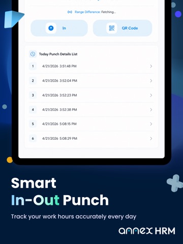 Annex HRM iPad screenshot