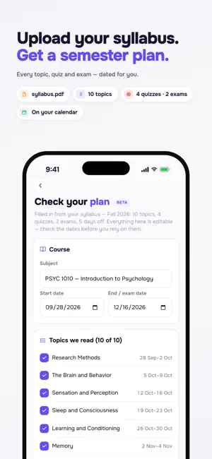 Nuros: AI Study & Exam Prep screenshot 3
