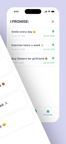 Oath: Every Promise Counts iPhone screenshot