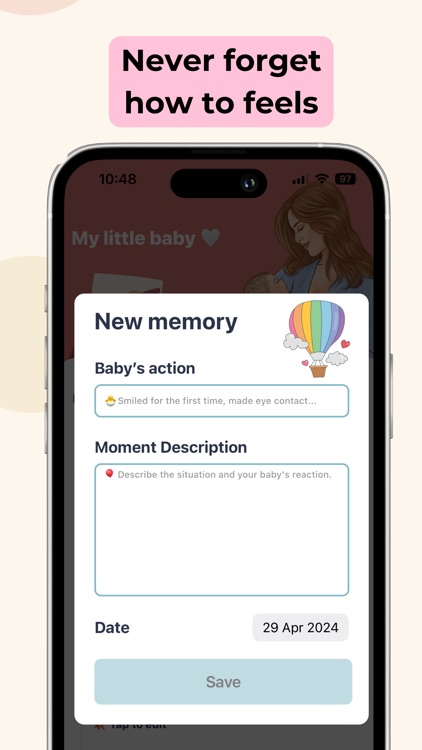 Baby Diary: Save & Share screenshot-3