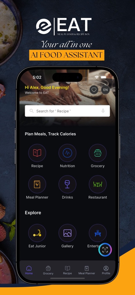 EAT: Meal Planner & Recipe Box - Food & Drink App | MWM