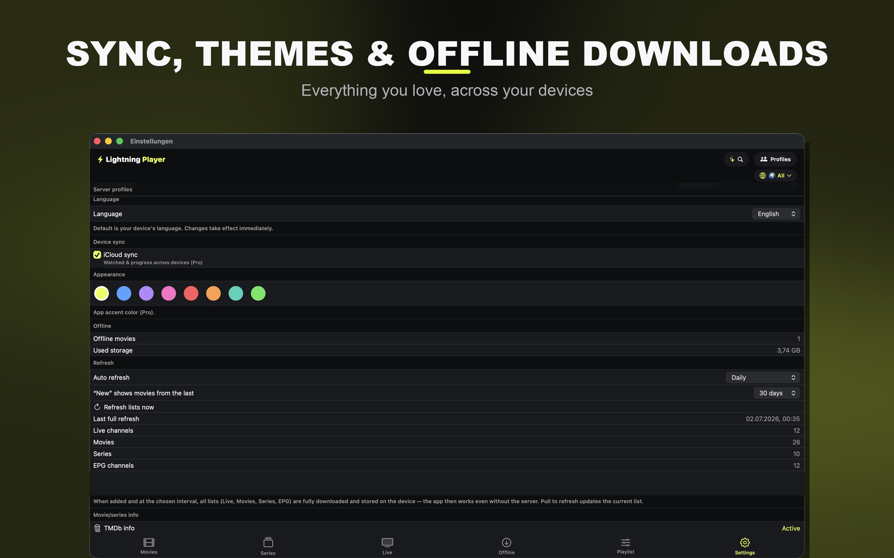 Lightning Player Pro screenshot 26