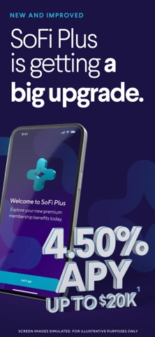 SoFi: Bank, Invest & Crypto iPhone screenshot
