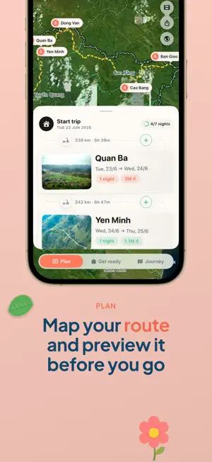 tuctac · Travel Journal & Map screenshot 4