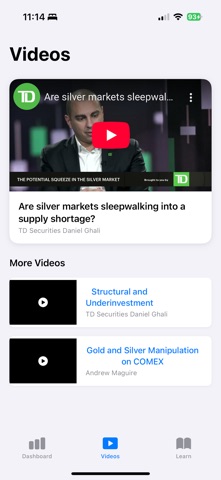 Silver Squeeze - SpotMarketCap iPhone screenshot