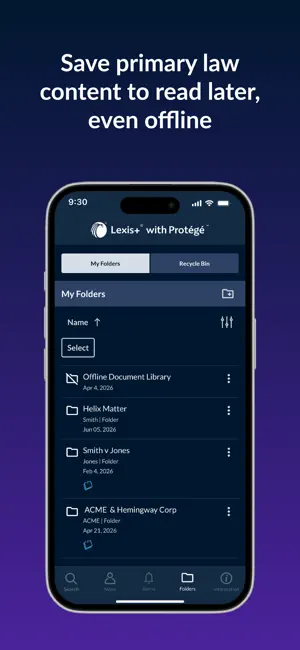Lexis+® with Protégé™ Mobile screenshot 2