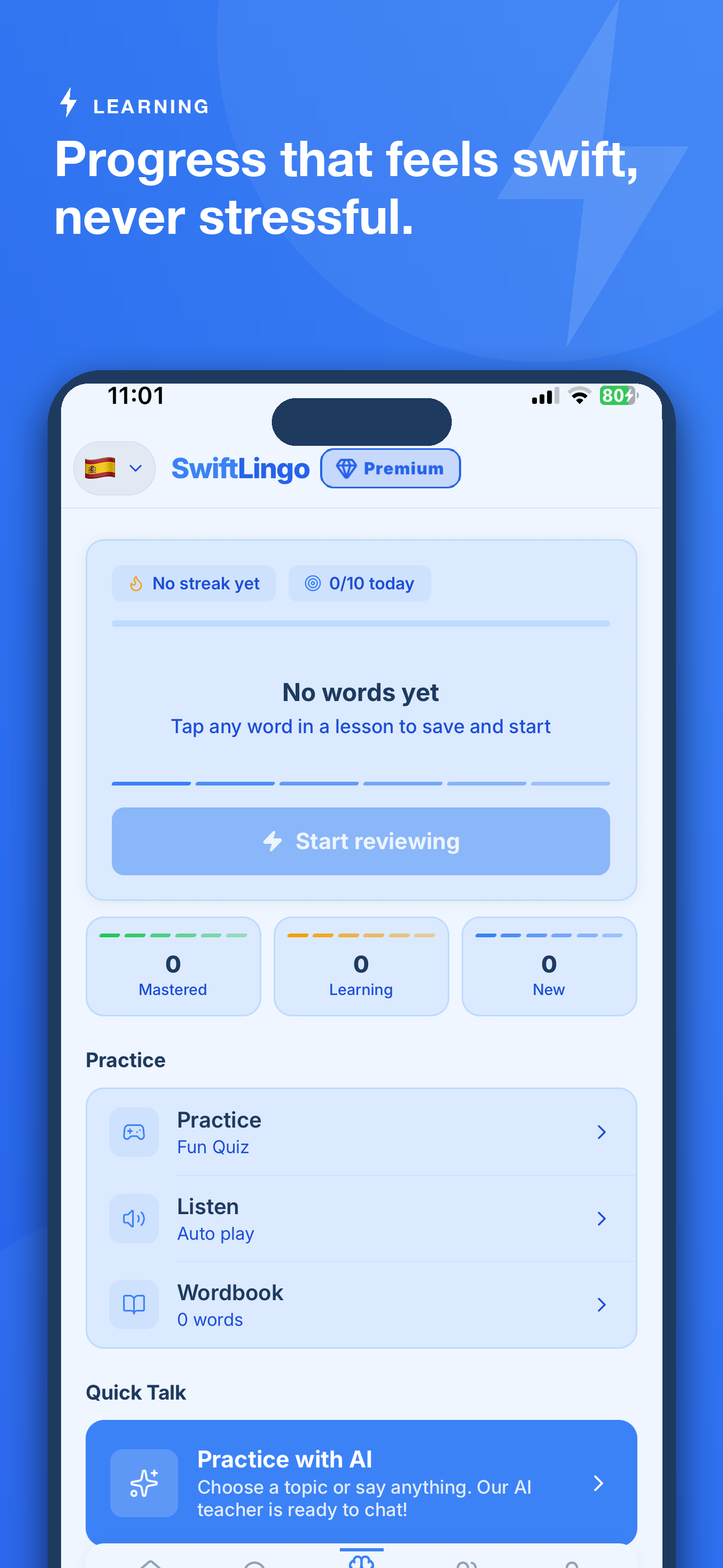 Learn Hebrew - SwiftLingo screenshot 4