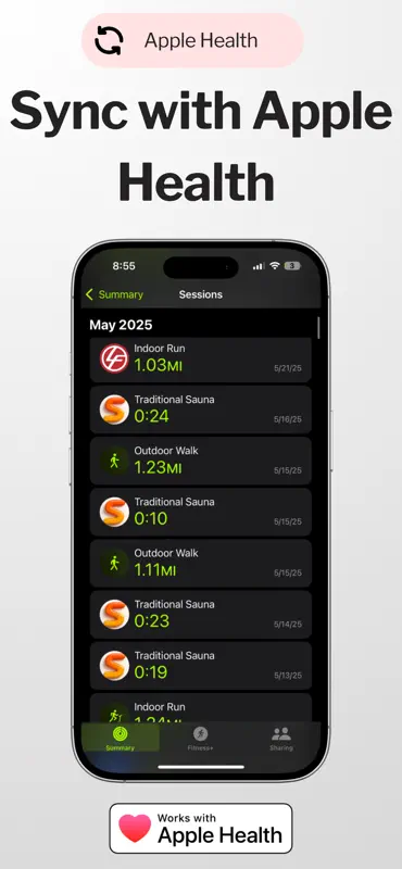 Sauna Tracker: Sleep & Plunge screenshot 10 of 10