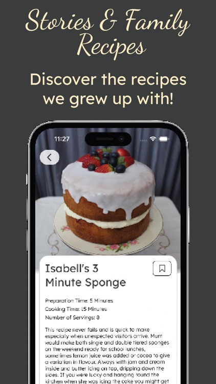 Stories & Family Recipes