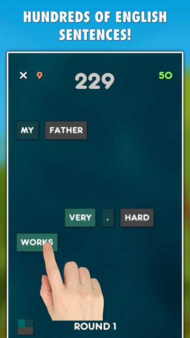 Screenshot #3 pour Broken Sentences: Grammar Game