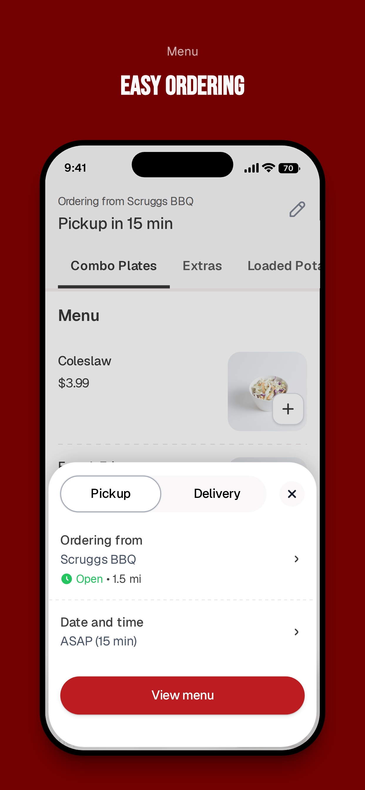 Scruggs BBQ screenshot 3