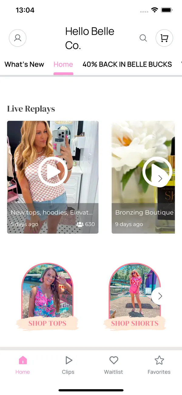 Screenshot #1 pour Hello Belle Co.