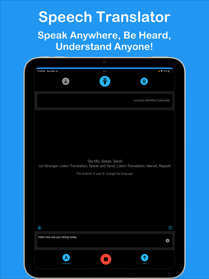 Speech Translator Be Heard