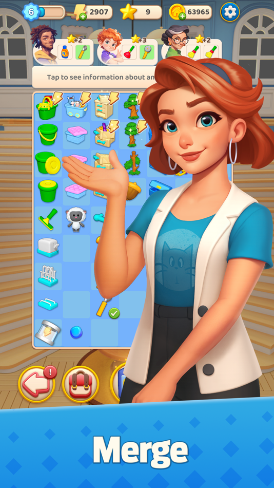 #1. Mergedom: Home Design & Merge (iOS) Por: Carry1st