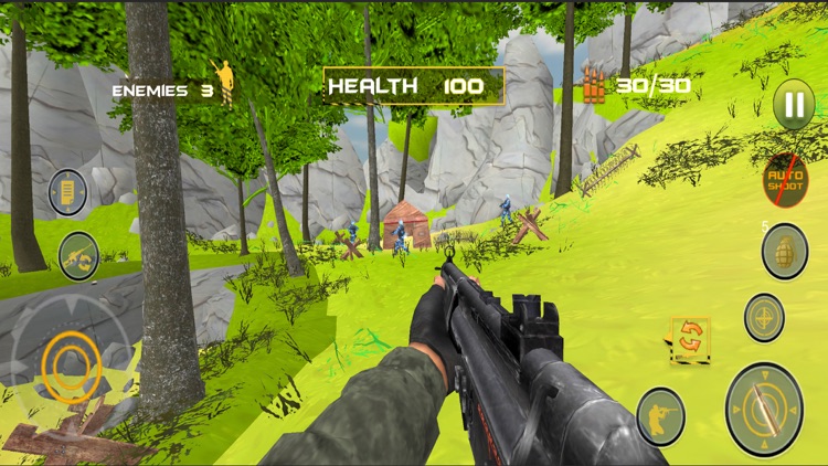Fort Squad Shooting Battle 3D screenshot-3