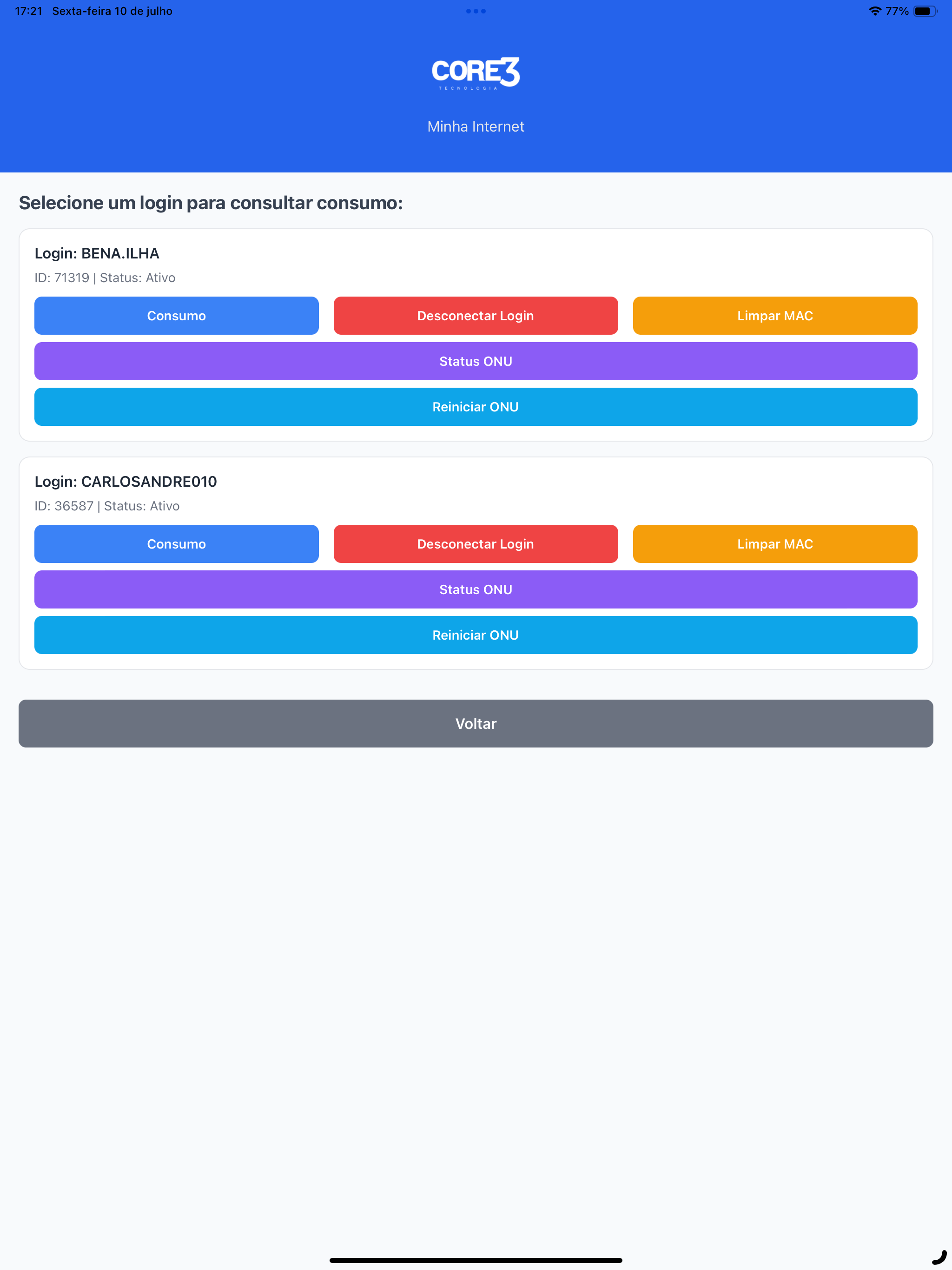 Core3 Tecnologia screenshot 8