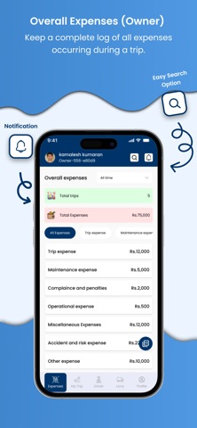 Truck Ledger - Lorry Expense iPhone screenshot