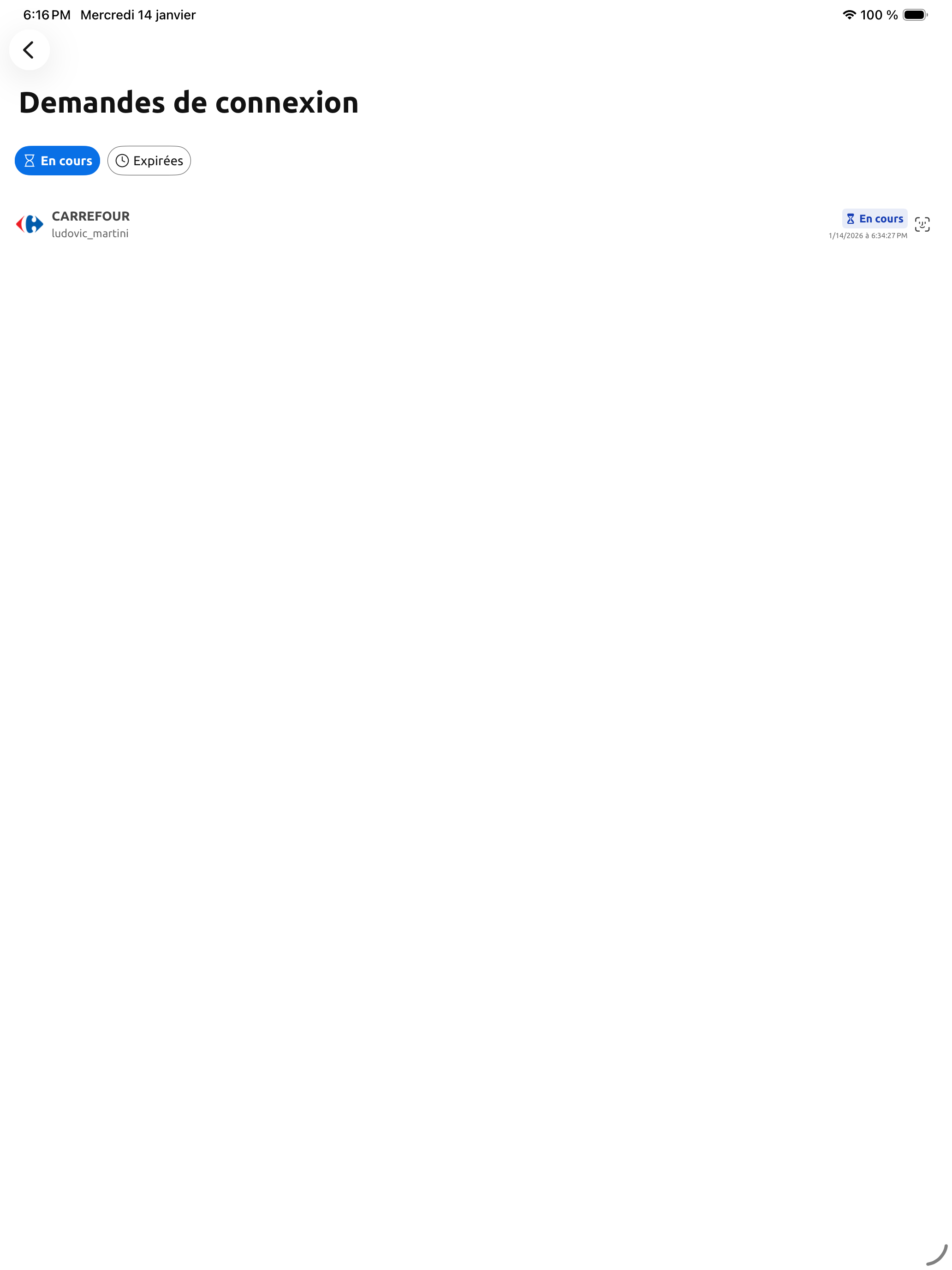 Carrefour Authenticator