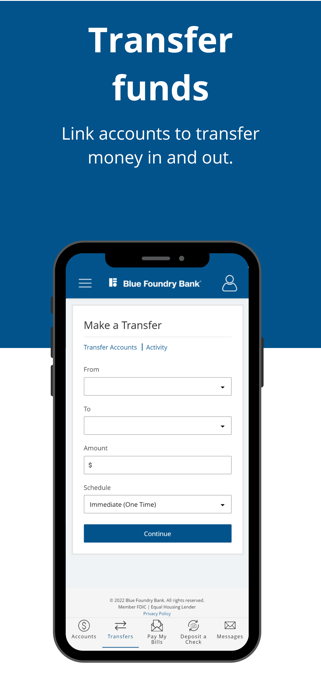 Blue Foundry Mobile Banking Screenshot 6 of 8