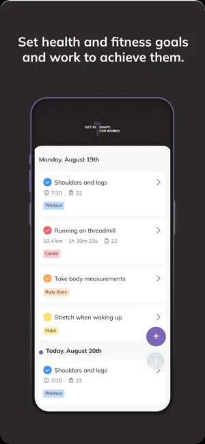 Get In Shape For Women App screenshot 2