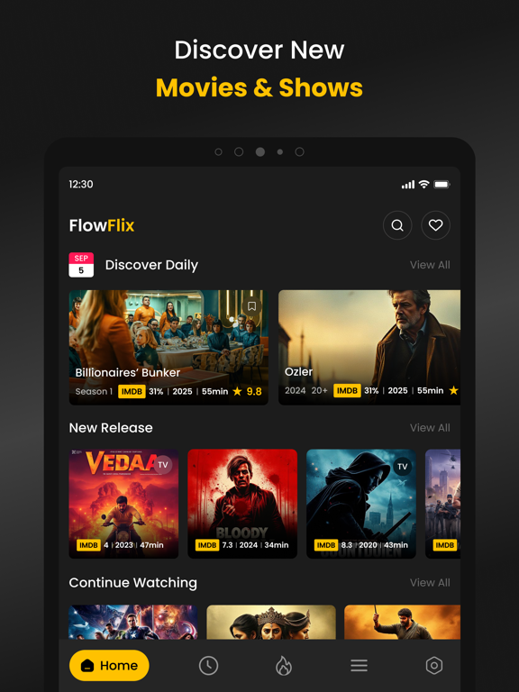 Movie MX: TV Show & Movies ipad screenshot 2