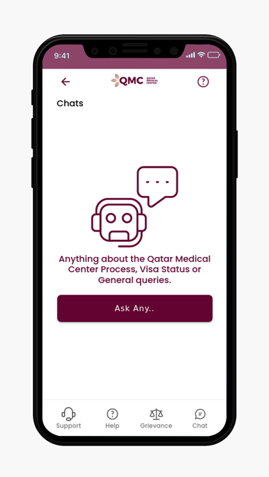 QMC App Screenshot