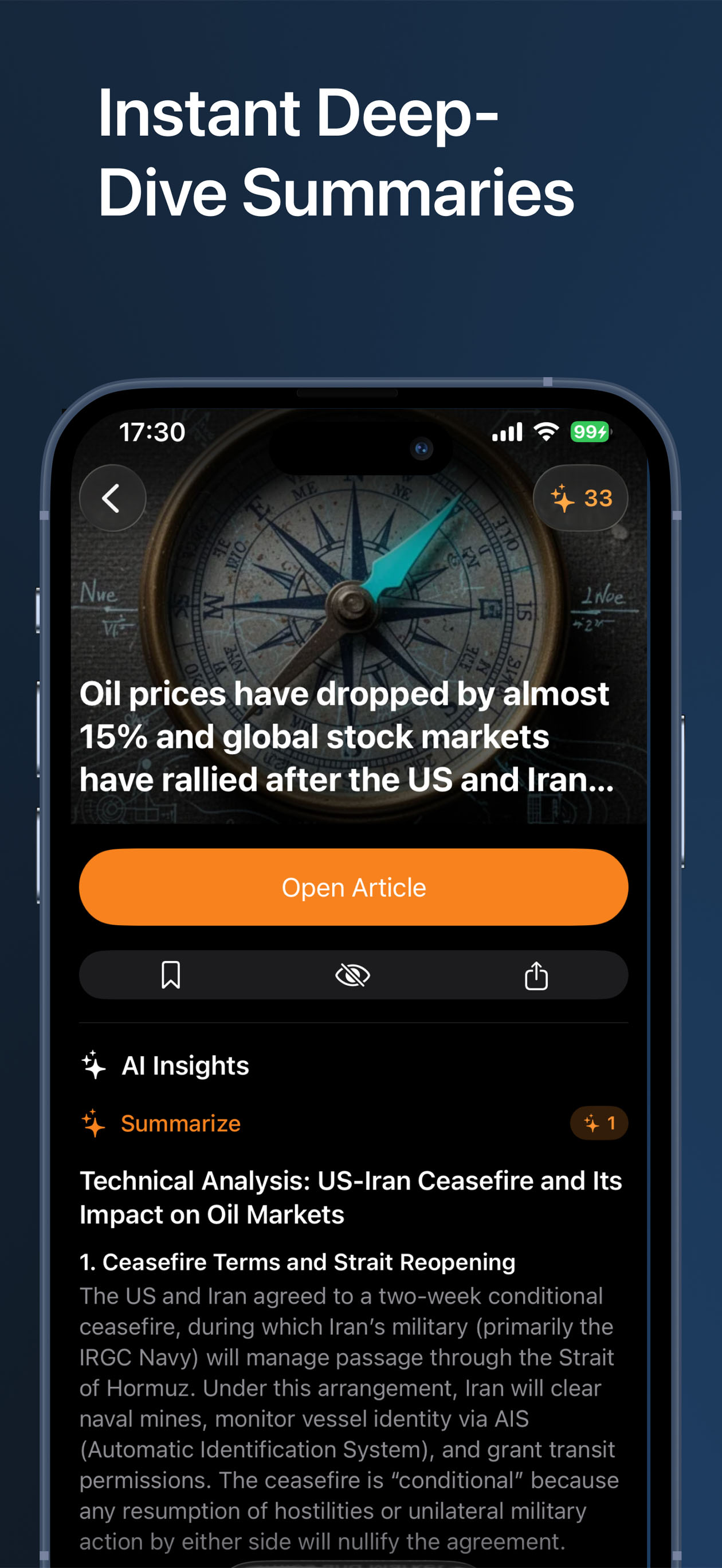 NewsRoll: Smart AI News Reader screenshot 5