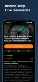 NewsRoll: Smart AI News Reader screenshot