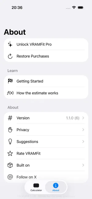 VRAMFit: LLM Calculator screenshot 4