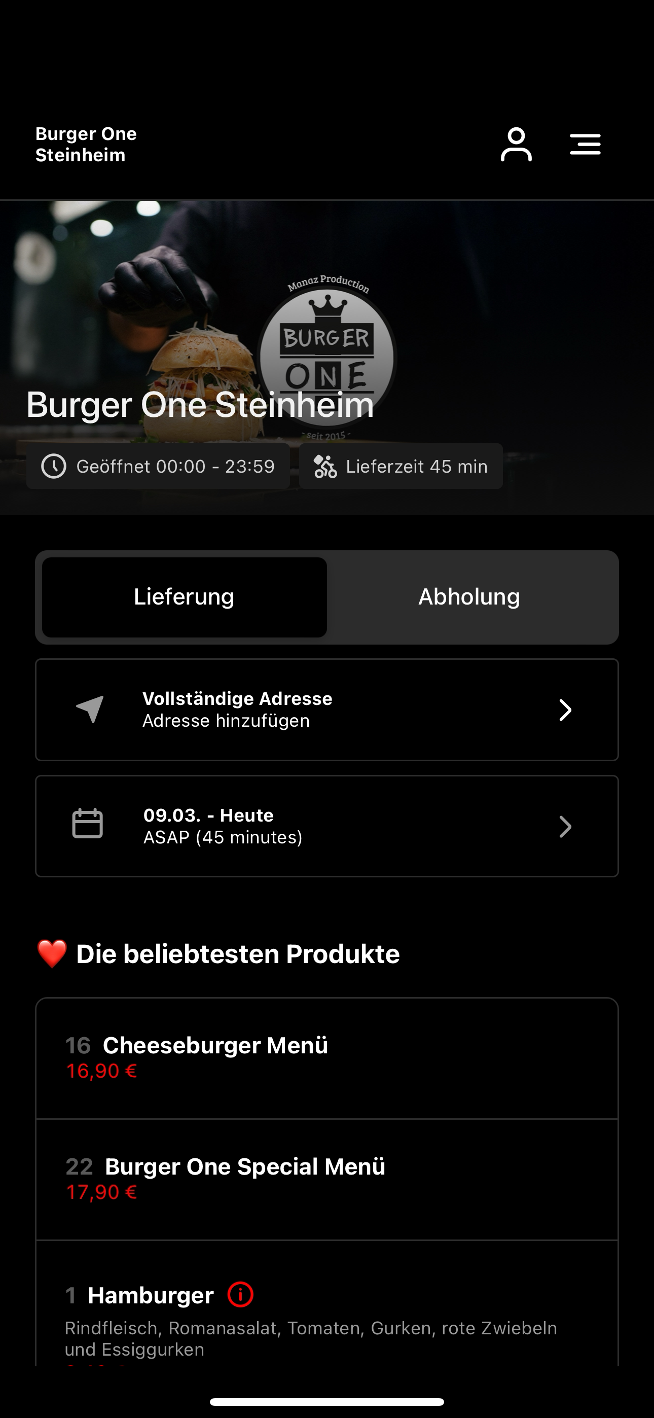 Burger One Steinheim