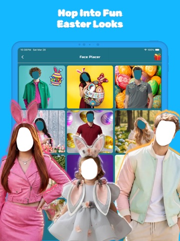 Easter Cards & Photo Frames iPad screenshot