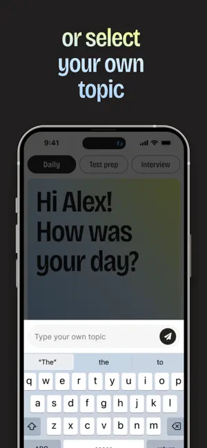 Vocally: AI Speaking Coach screenshot 4