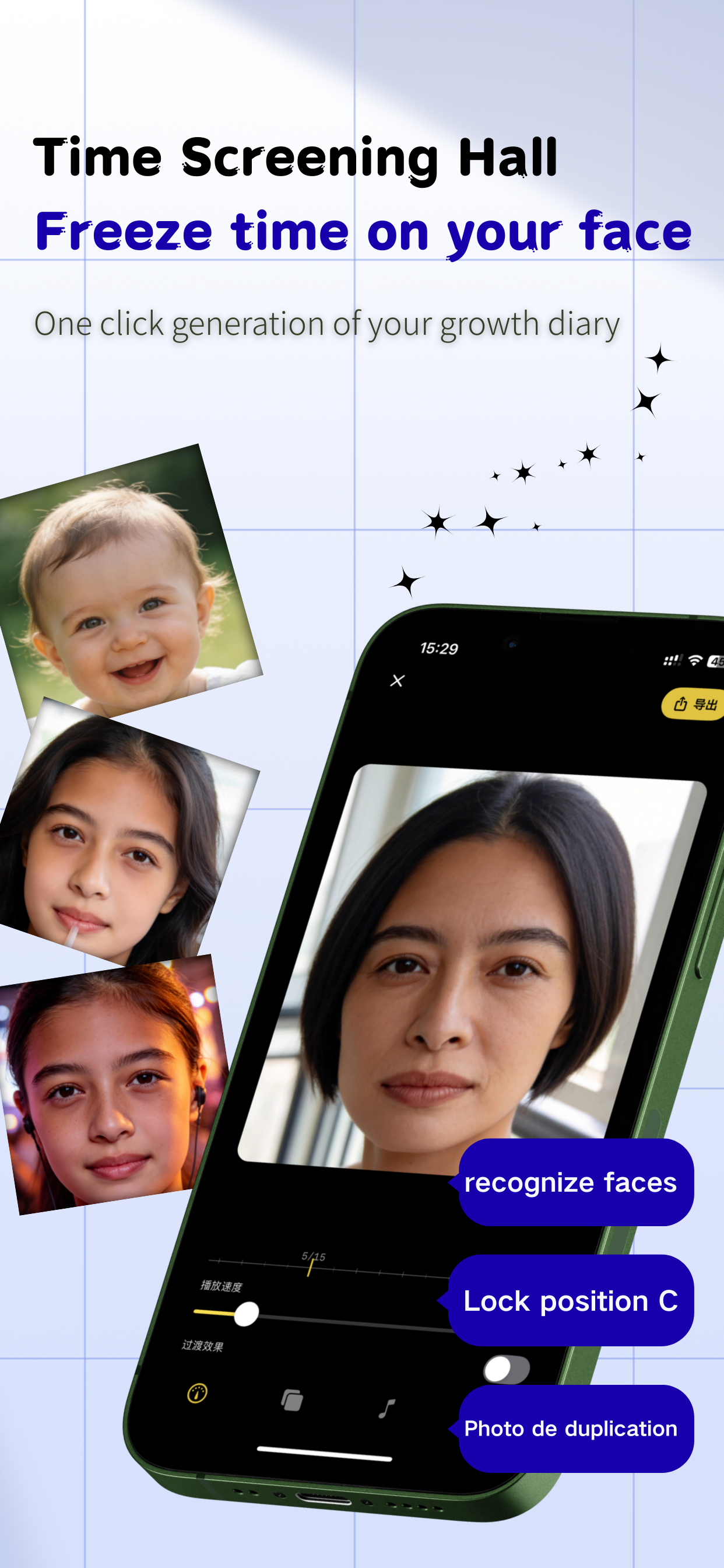 ChronosFace : Face Time-lapse