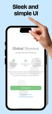 Global Skywave iPhone screenshot