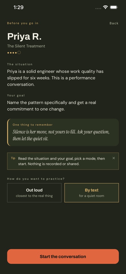 Rally: Hard Conversations screenshot 2