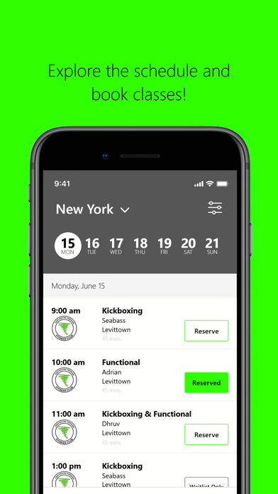 KMF Fitness Club iPhone screenshot 3 - Health & Fitness app
